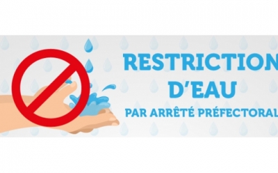 RESTRICTION DES USAGES DE L'EAU - NIVEAU CRISE